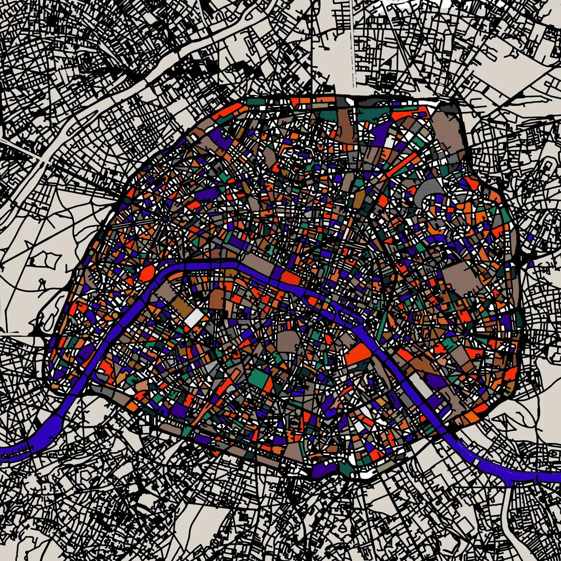 Plan Paris